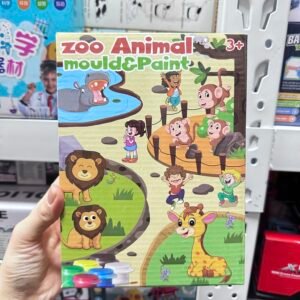 Zestaw Zoo Farbki dla Dzieci