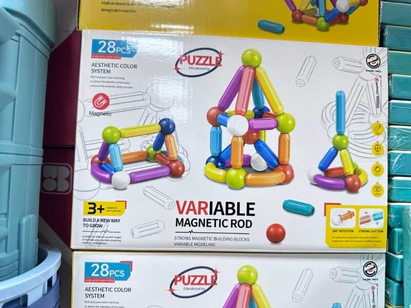 Zestaw Klocki Magnetics 28PCS