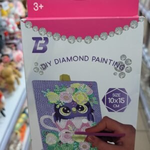 DIY Diamond Painting – Twórz dzieła sztuki w błysku diamentów! 💎🎨