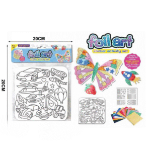 Zabawka Foil Art Sticker Activity Set