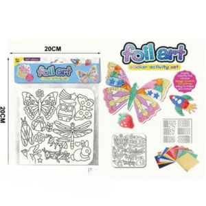 Zabawka Foil Art Sticker Activity Set