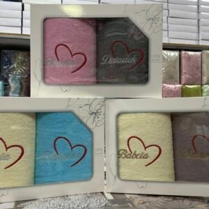Ręczniki Babcia Dziądek Rozimar 50x100 2PCS