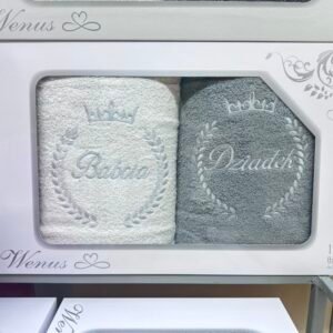 Komplet Ręczniki Dzień Babcia - Dziadek