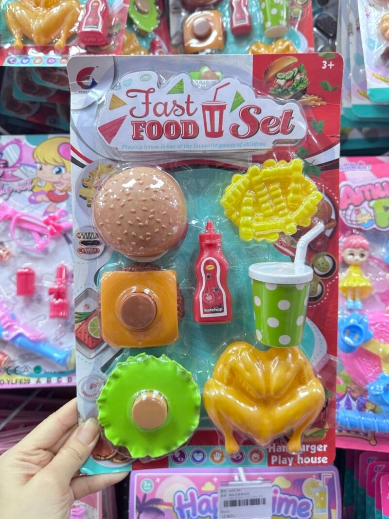 Zestaw Zabawka Fast Food Set