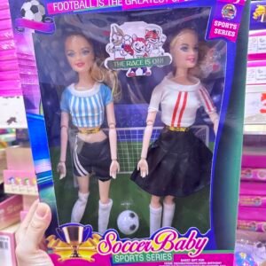 Zestaw Lalka Soccer Baby dla Dzieci