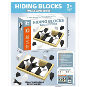 Gra Logiczna Zabawka Hiding Blocks 24PCS