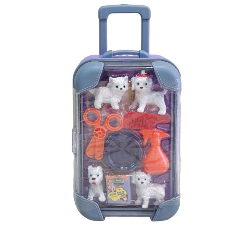 Zabawka Luggage Case Trolley Bag Pet Grooming