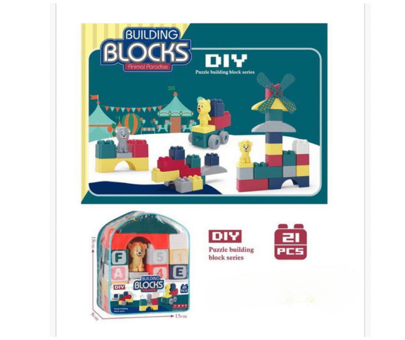 Zabawka Klocki Building Blocks DIY 21PCS