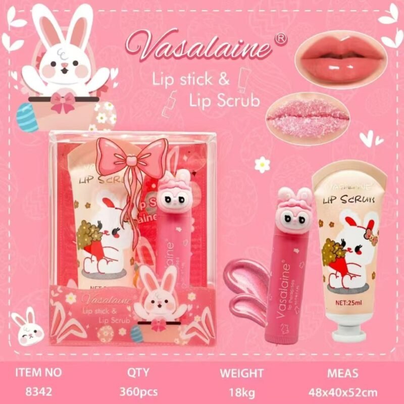 Zestaw Lip Stick & Lip Scrub - obrazek 2