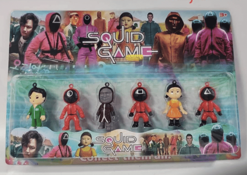 Zabawka Mini Squid Game 6PCS