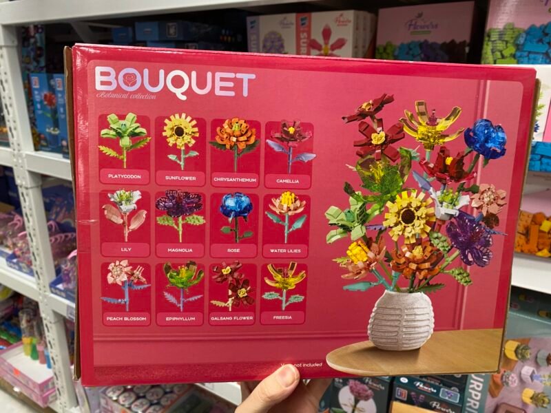 Zabawka Klocki Kwiaty 1001PCS - obrazek 2