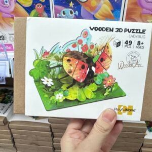 Zabawka Wooden 3D Puzzle 49PCS