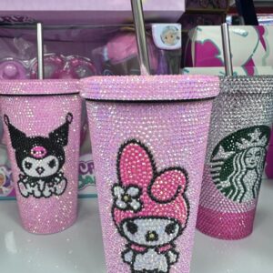 Kubek Diamentowe DIY Kuromi