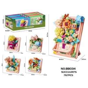 Klocki Kwiaty Blossom