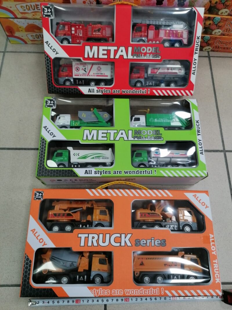 Zabawka Zestaw Samochod Alloy Truck