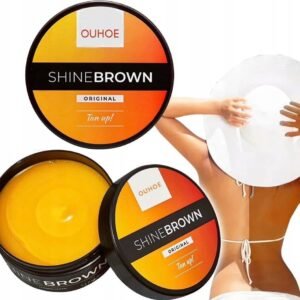Shine Brązowy Krem Akcelerator Opalania 100ml