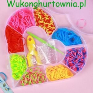 Zestaw Startowy do Robienia Bransoletek z Gumek
