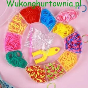 Zestaw Startowy do Robienia Bransoletek z Gumek