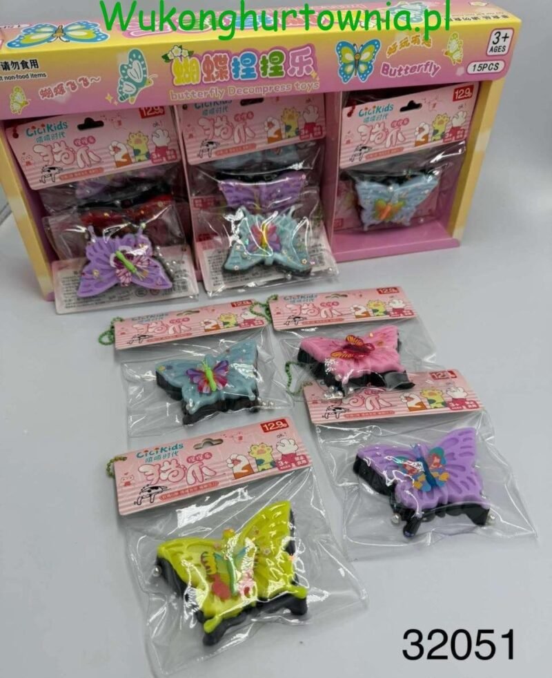 Zabawki Squeeze Butterfly Decompress Toys
