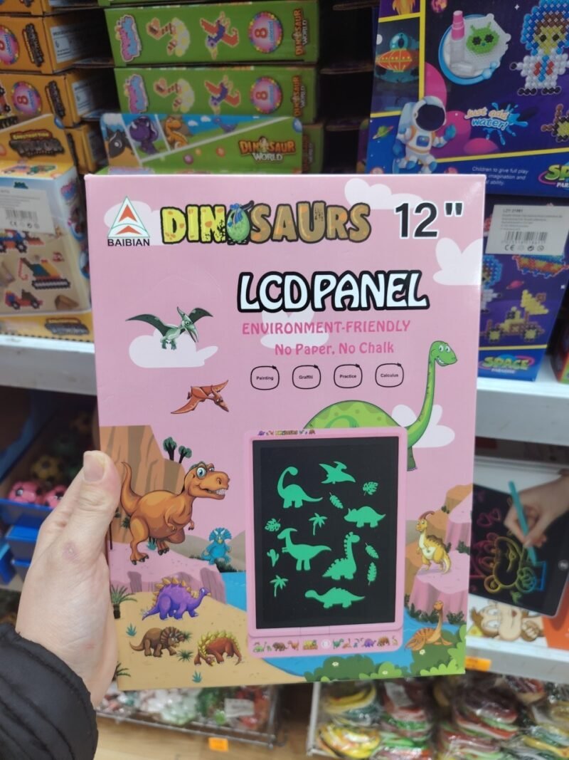 Tablet LCD Panel Dinosaurs