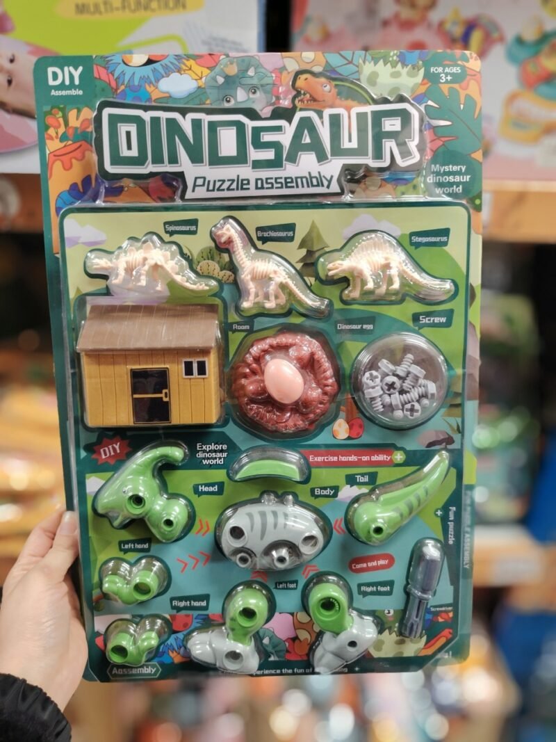 Zabawka Dinosaur Puzzle Asembly