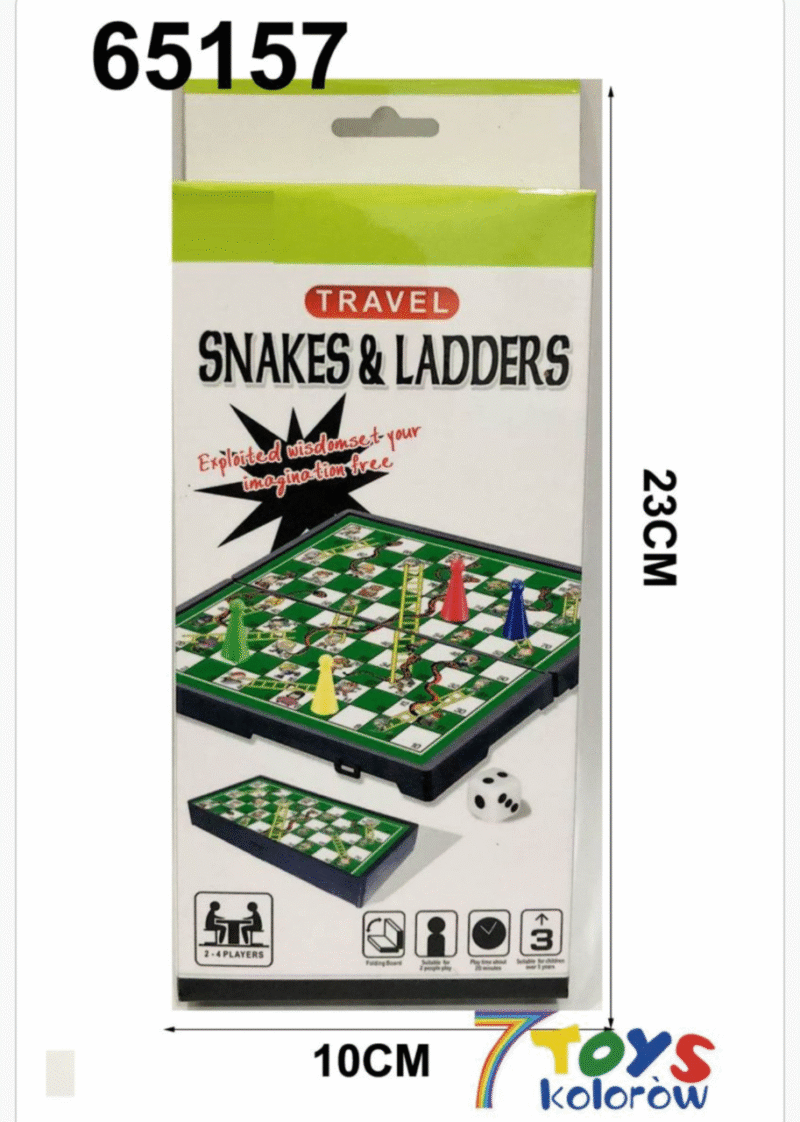 Zabawka Travel Snakes & Ladders