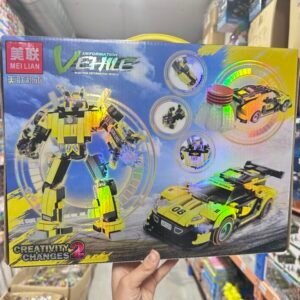 Klocki Samochod Robot Vehile