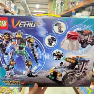 Klocki Samochod Robot Vehile