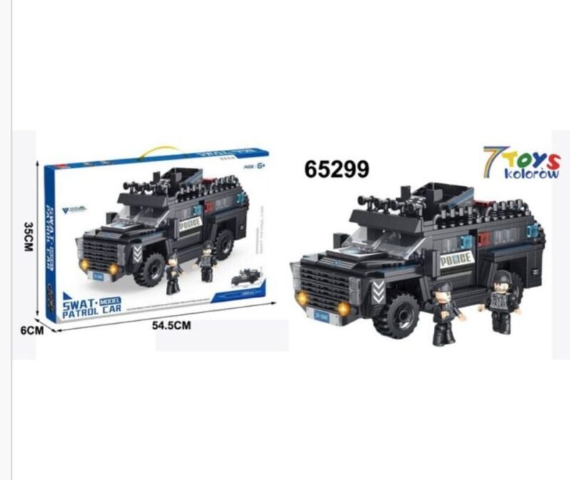 Klocki Swat Patrol Car 430PCS