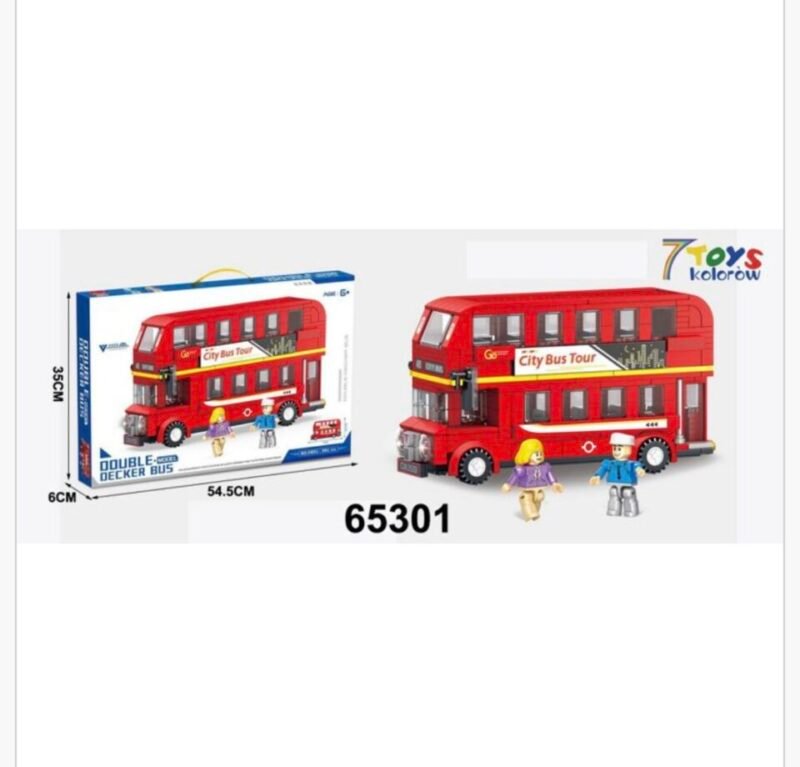 Klocki City Bus Tour 391PCS