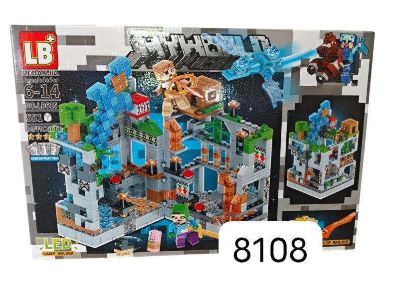 Klocki Minecraft LED
