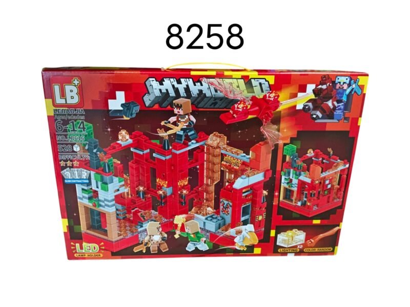 Klocki Minecraft LED