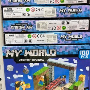 MAgnetic Klocki My World 100PCS