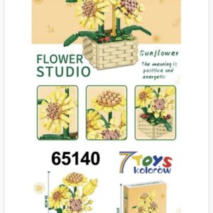 Klocki Kwiaty Flower Studio