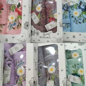 Komplet Ręczników Bawełna 3PCS ( 70/140, 50/100, 35/75cm)