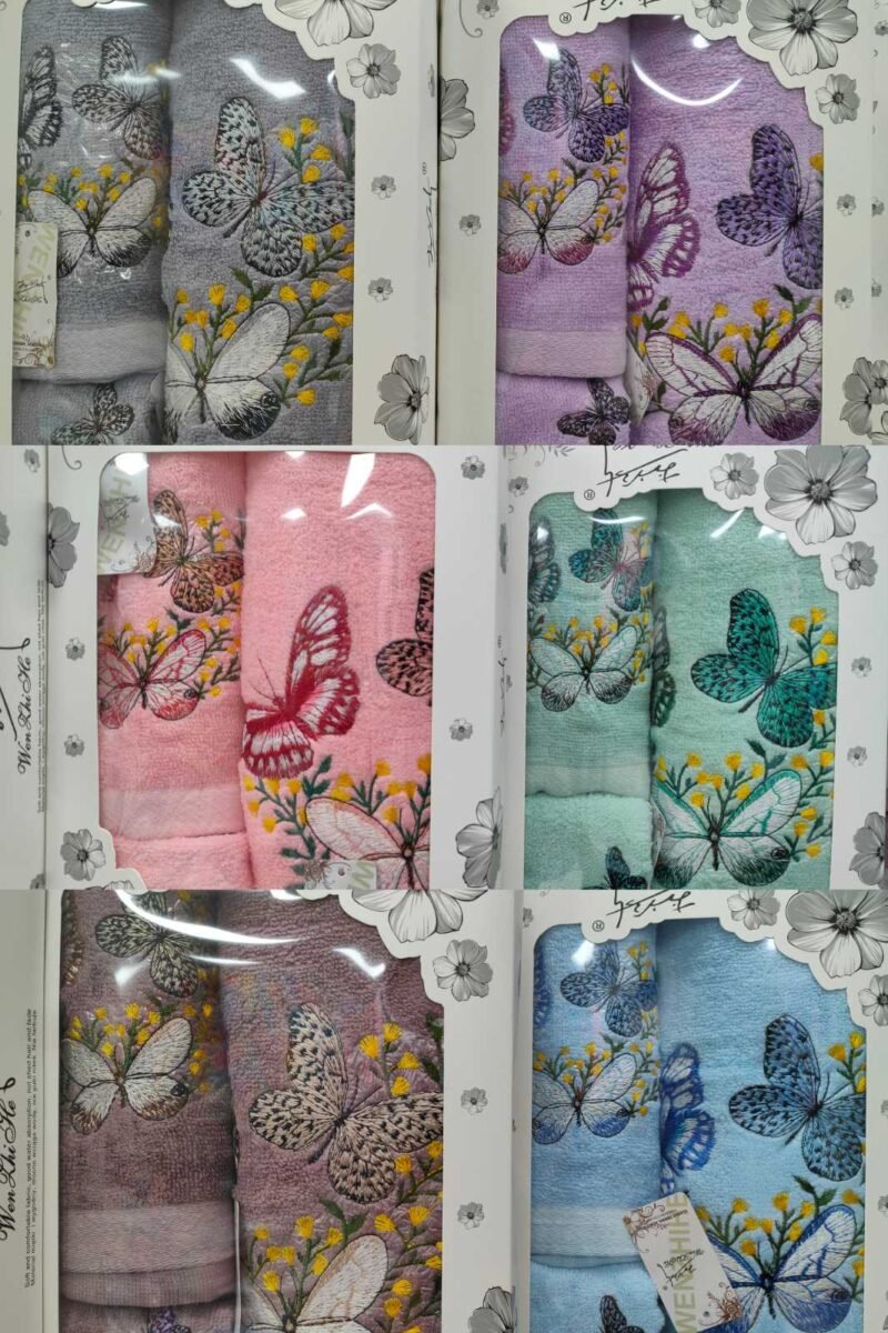 Komplet Ręczników Bawełna 3PCS ( 70/140, 50/100, 35/75cm)