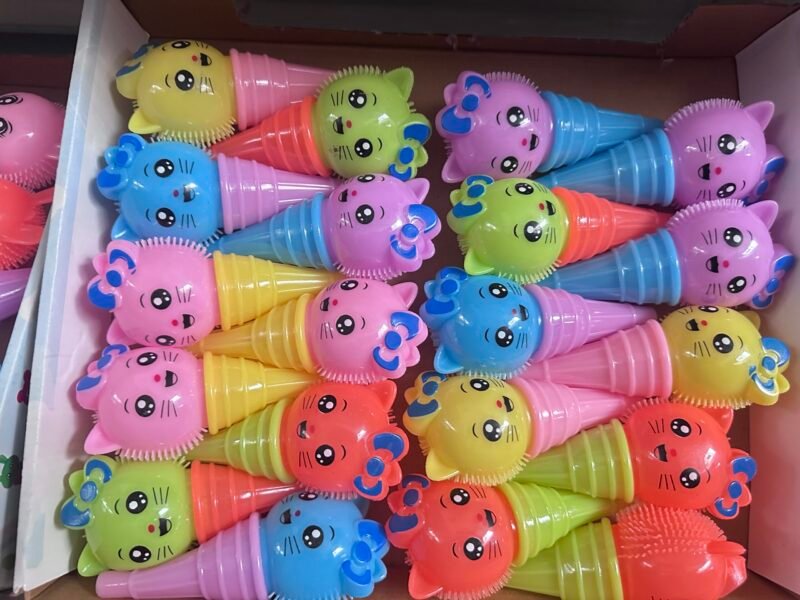Zabawki Squeeze Świecący Lody