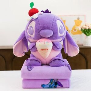 Maskotka Stitch na Kocyk