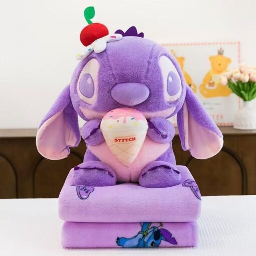 Maskotka Stitch na Kocyk