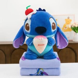 Maskotka Stitch na Kocyk