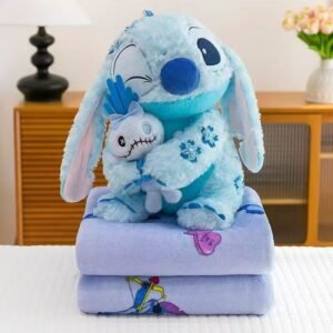 Maskotka Stitch na Kocyk