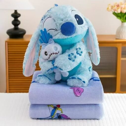 Maskotka Stitch na Kocyk