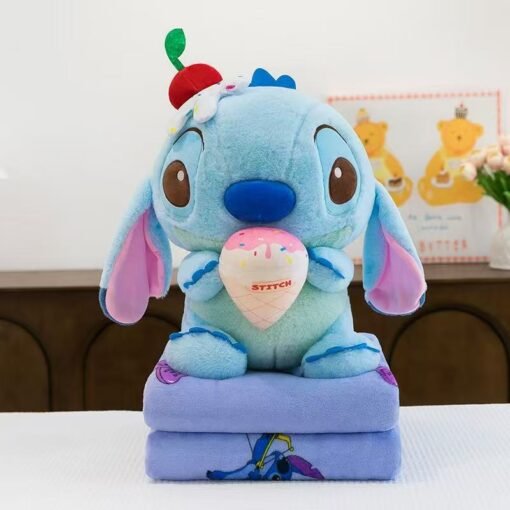Maskotka Stitch na Kocyk