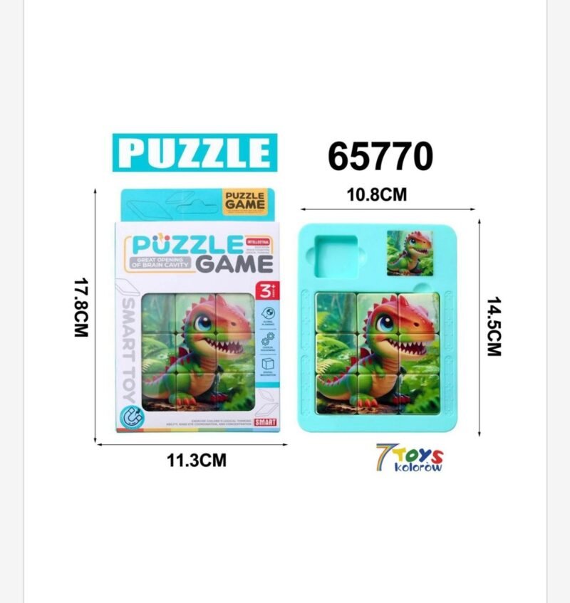 Zabawki Puzzle Game Dinosaur