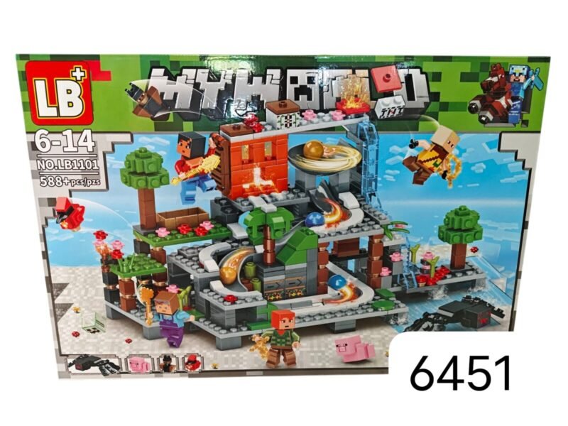 Klocki Minecraft 588+PCS