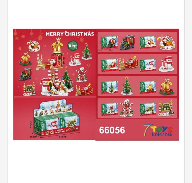 Klocki Merry Christmas 480PCS