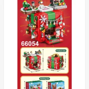 Klocki Merry Christmas 1100PCS