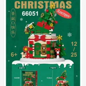 Klocki Merry Christmas 909PCS