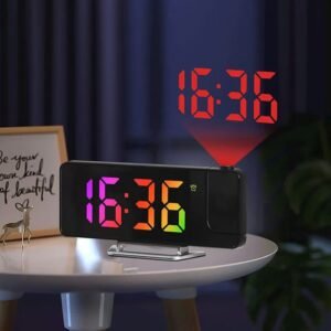 Zegar Cyfrowy z Projektorem LED