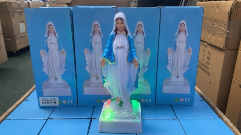 Figurka Matka Boska Podświetlenie LED